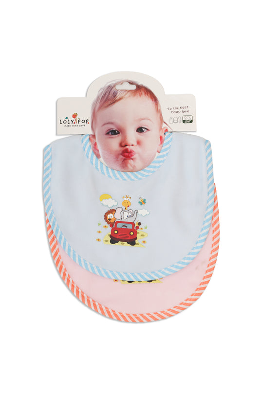 Sunny 2 Animal Bib Set