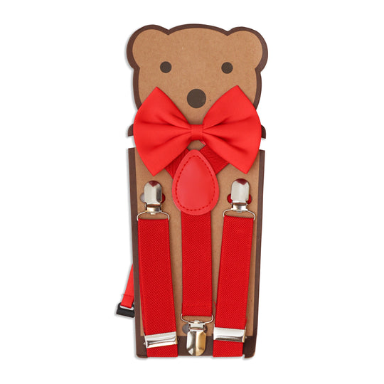 Bear (Red) Suspender Card