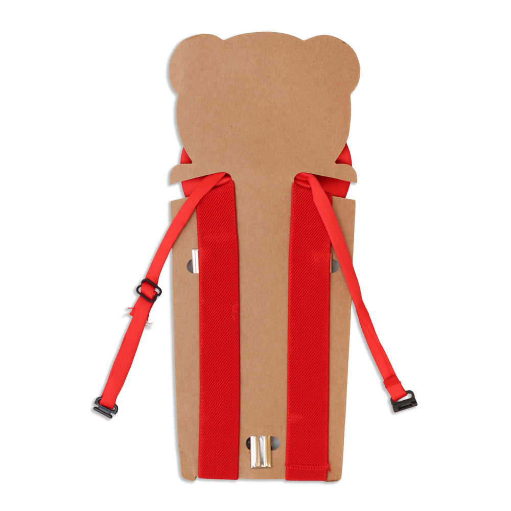 Bear (Red) Suspender Card
