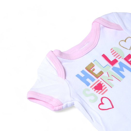 Hello Summer 3 Piece Romper For Kids