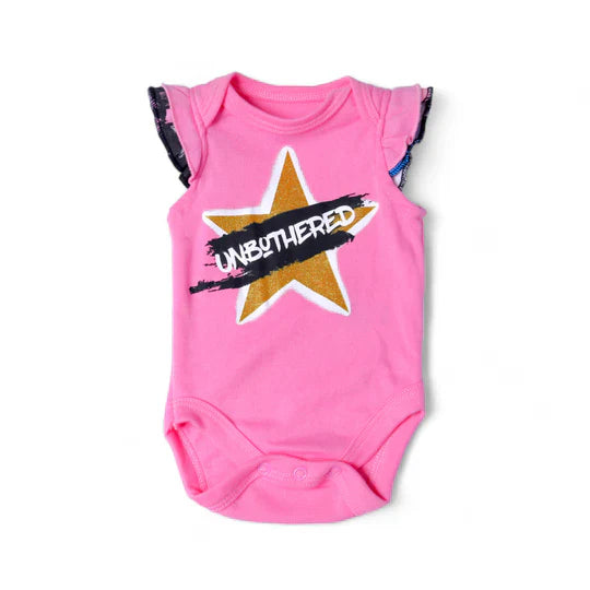 Unbothered Baby Romper 3 Pieces Set