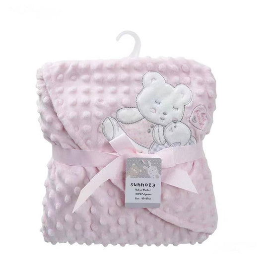 baby Bubble Blanket Hooded