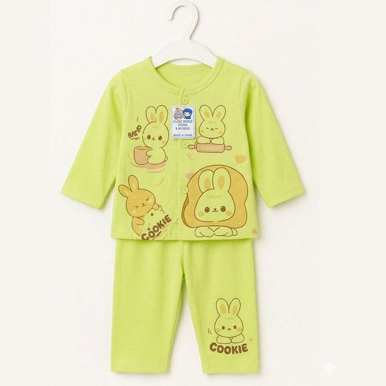 Cookie Bunny Nightwear Set For Babies