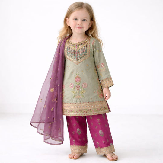 3PC Suit Set for Girls