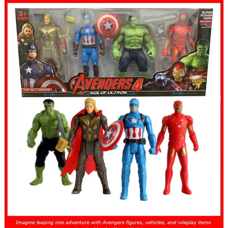 Avengers  4 Pcs
