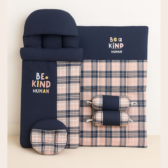 5-Pieces Check Print Bister