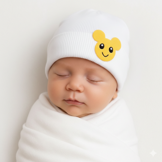 Wool Cap Plane & Emoji Design