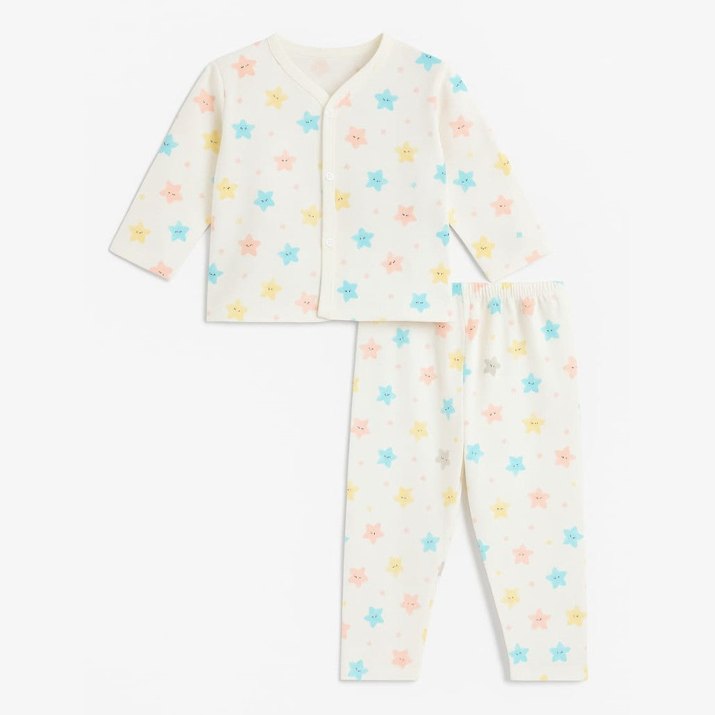 Premium Baby Star Print Pajama Set