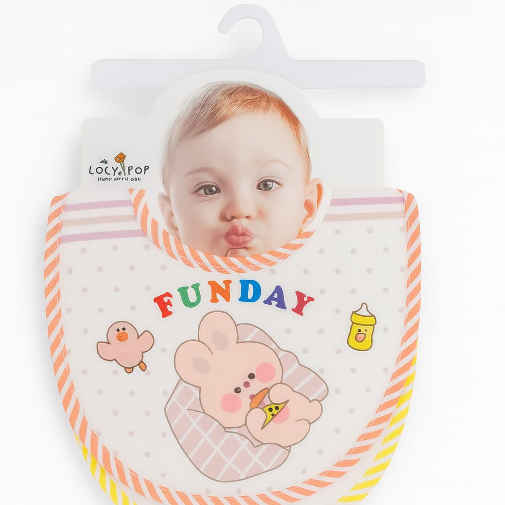 Bib Sunny 2Pcs Card