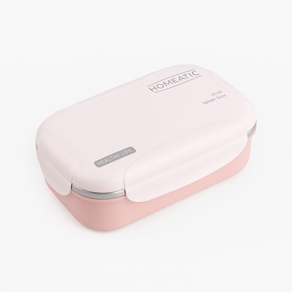 Homeatic Stainless Steel Lunch Box 650 Ml