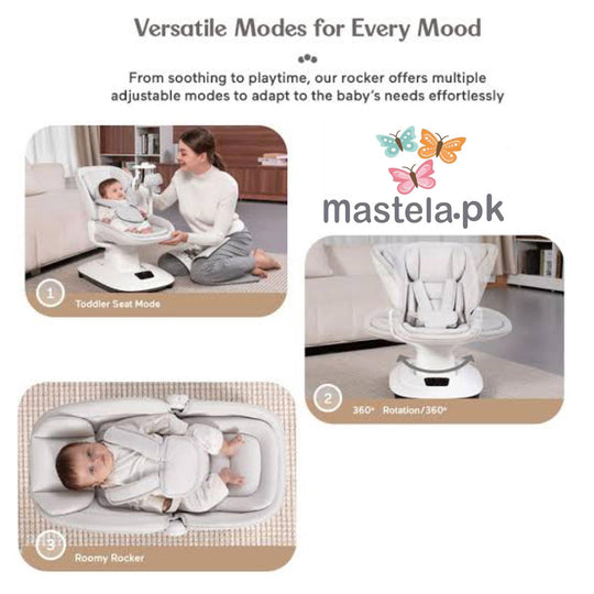 Mastela Deluxe Multi Motion Baby Cradle