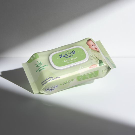 Nexton  Baby Wipes (Aloe vera) 64 pcs