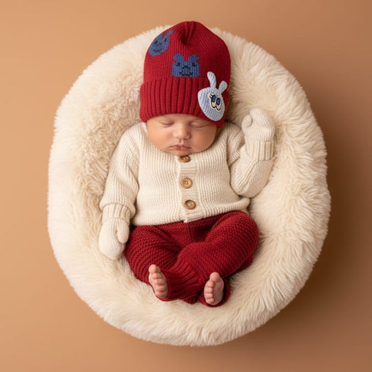 Wool Cap 3 Emoji Design
