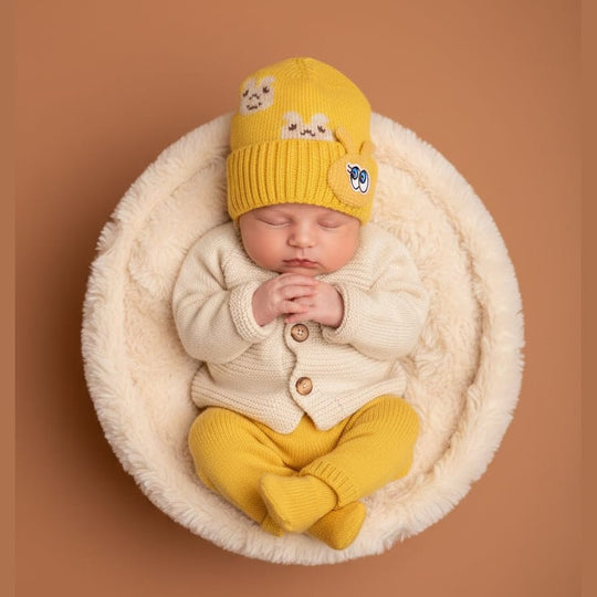 Wool Cap 3 Emoji Design