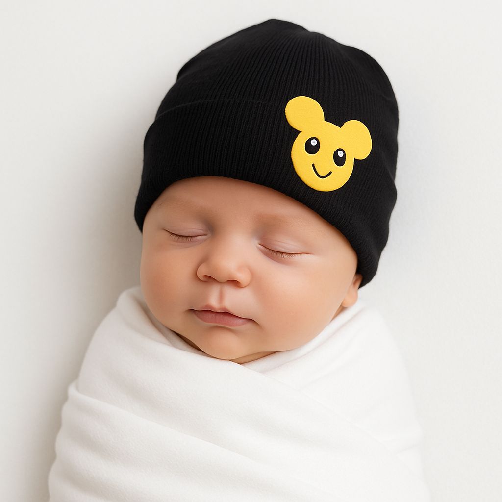 Wool Cap Plane & Emoji Design