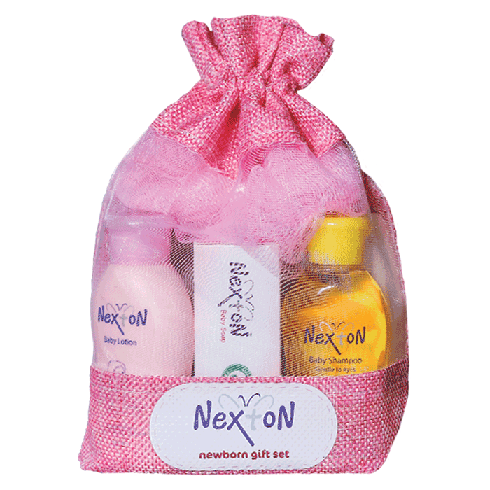 Nexton New Born Baby giftset (Pouch) Medium