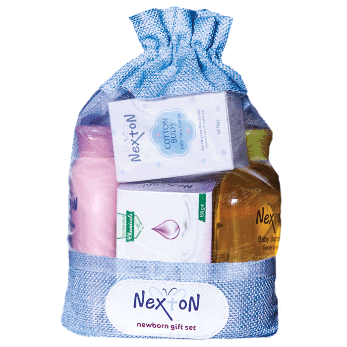 Nexton New Born Baby giftset (Pouch) Medium