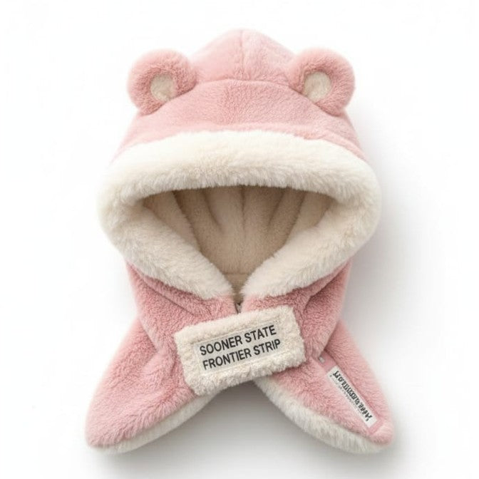 Shape Style Wool Cap With Ear Cover