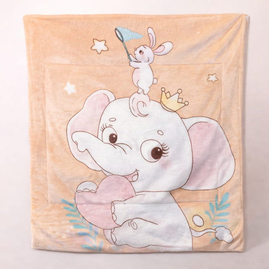 Kidzo Baby 7-Pcs Bed Set Panel Print