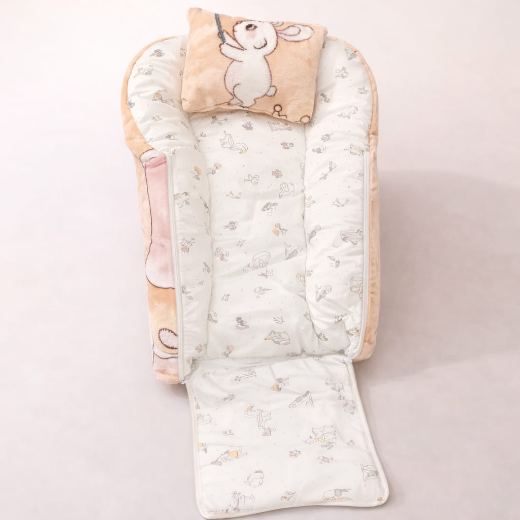 Kidzo Baby 7-Pcs Bed Set Panel Print