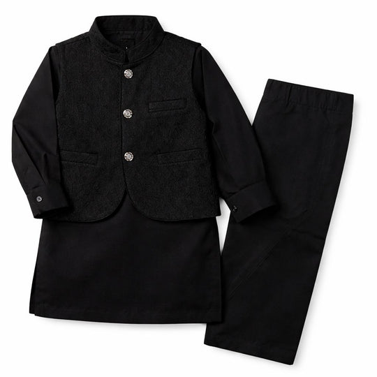 Wash and Wear kameez shalwar with Waistcoat