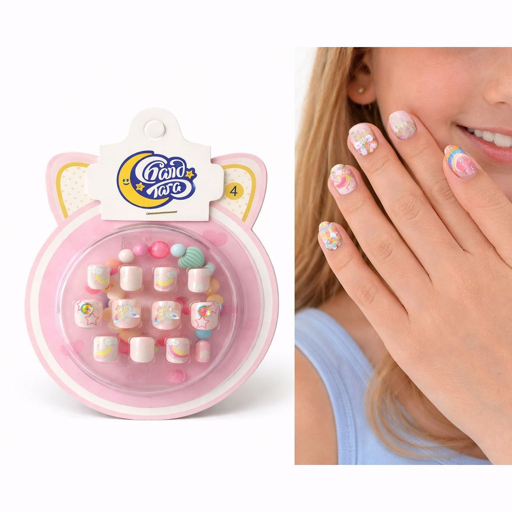 Kids Nail With Bracelet