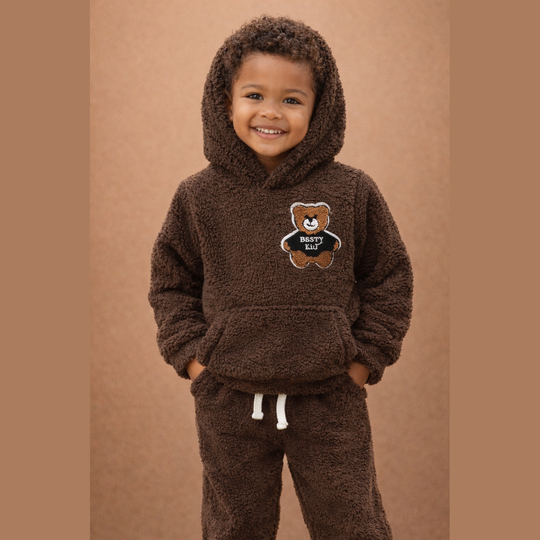 Baby Winter Fleece Hoodie Set