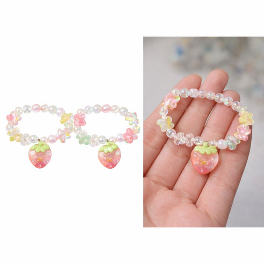 Beaded Bow Bracelet Set