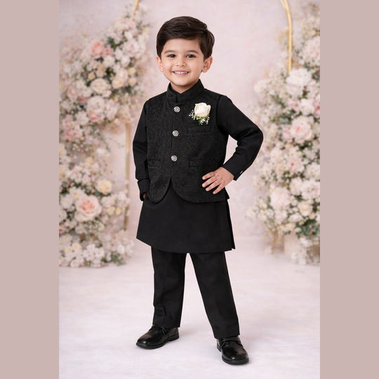 Wash and Wear kameez shalwar with Waistcoat