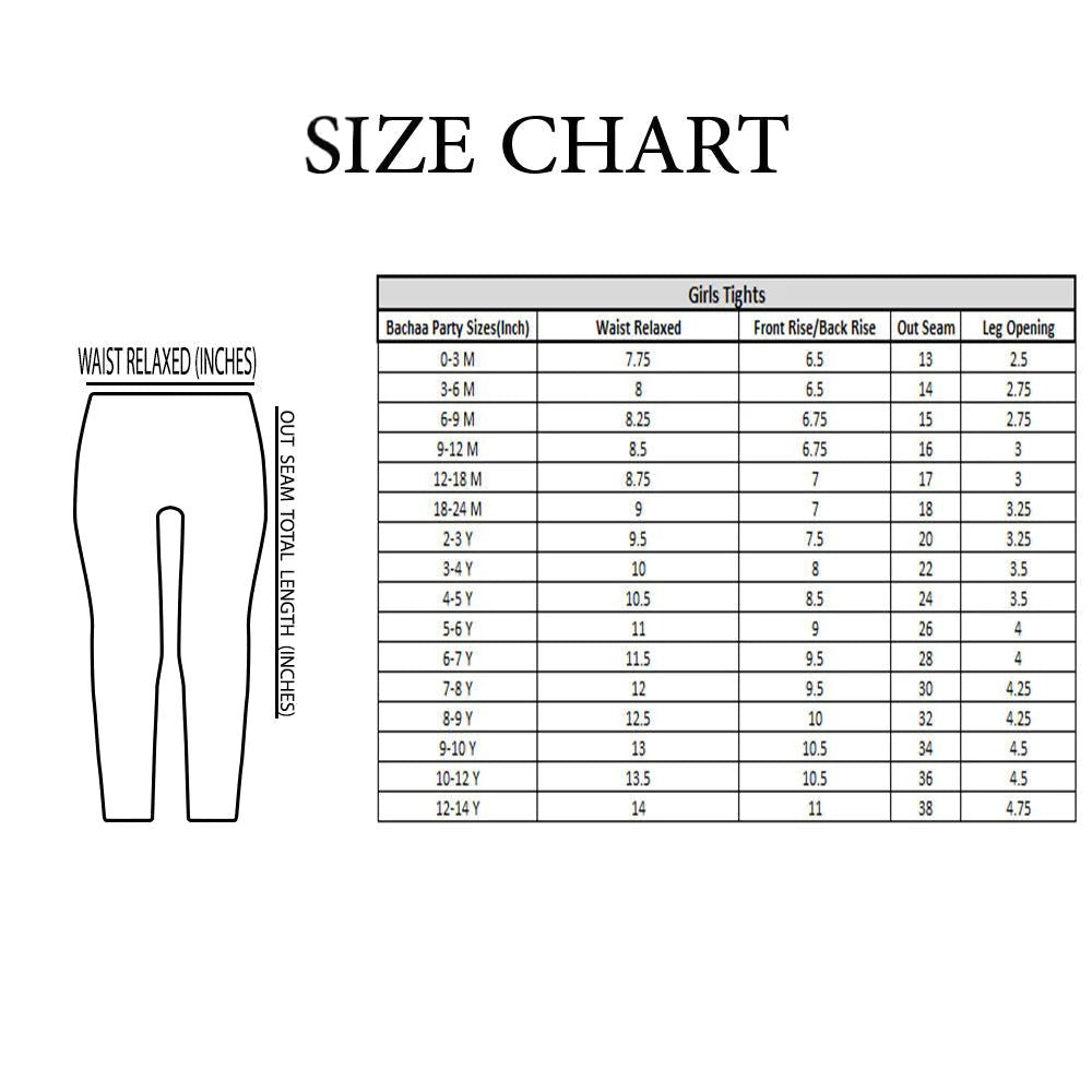 GIRLS SUMMER TIGHT (COTTON-BLENDED)