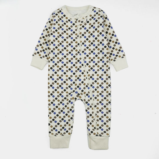 Fleece Romper Printed