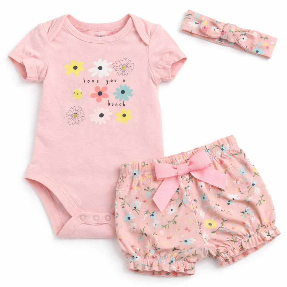 Baby Flower Bunch 3Pcs Set