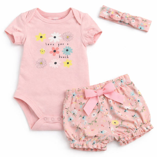Baby Flower Bunch 3Pcs Set