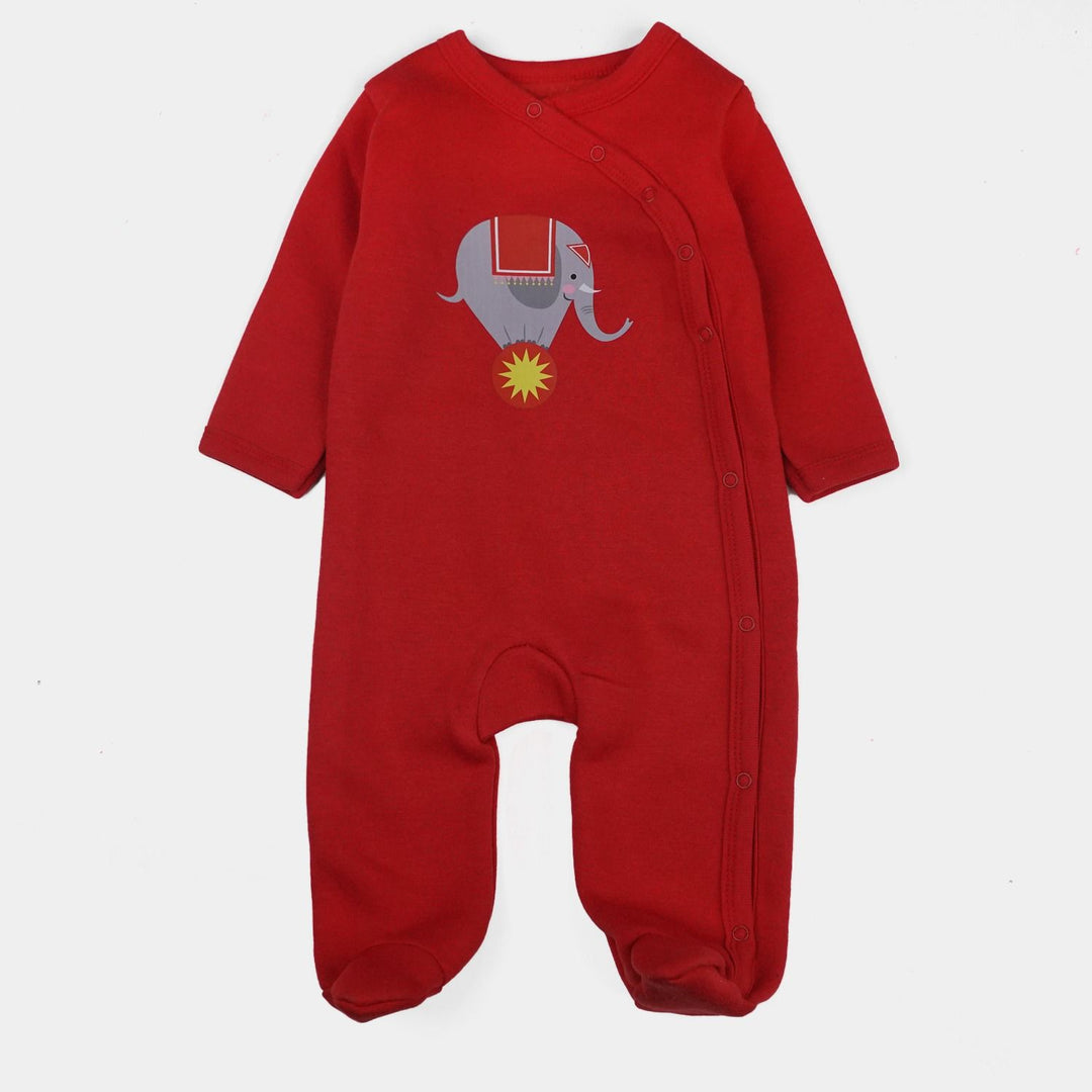 Fleece Romper Printed