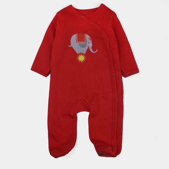 Fleece Romper Printed