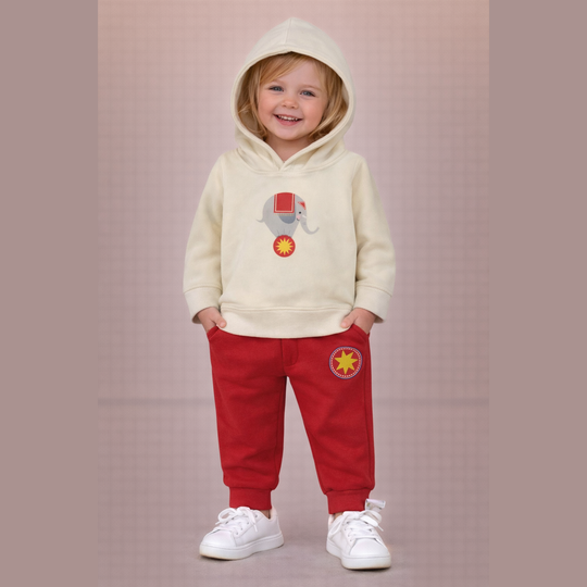 Happy Elephant Fleece Set