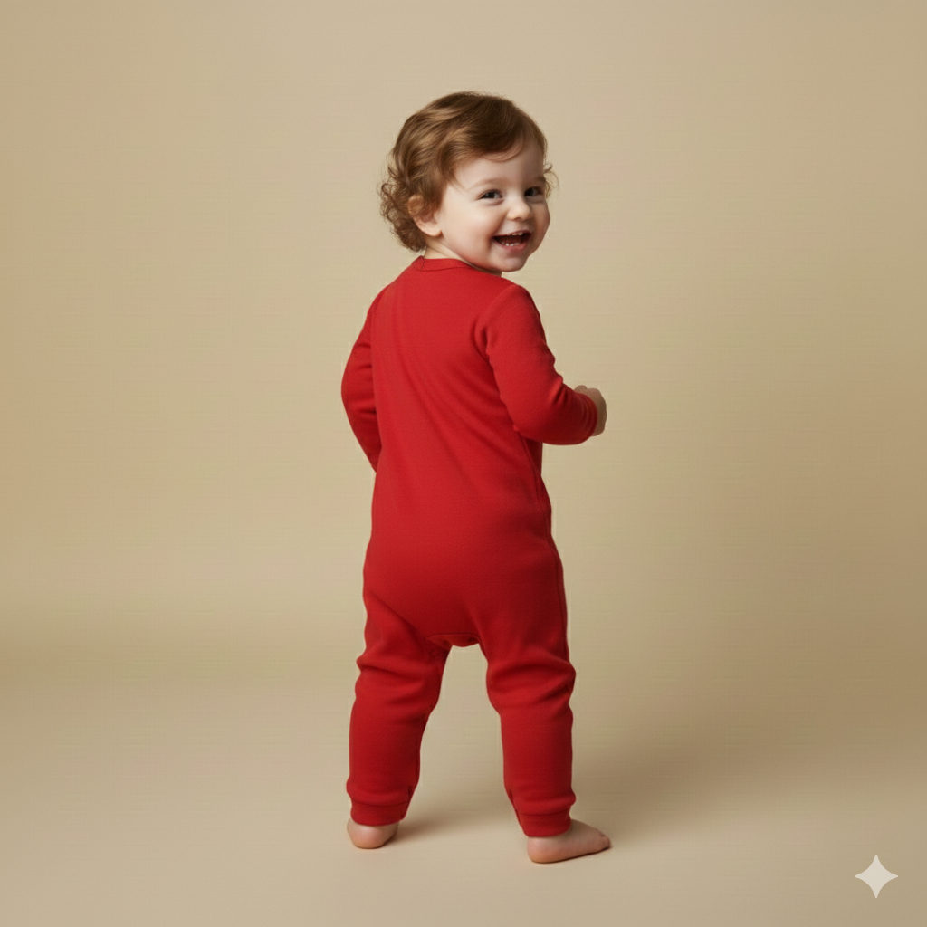 Fleece Romper Printed