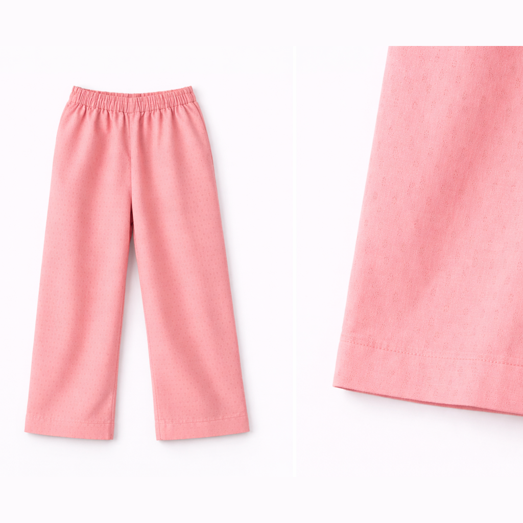 Pretty in Pink Embroidered 2PCS Frock Suit