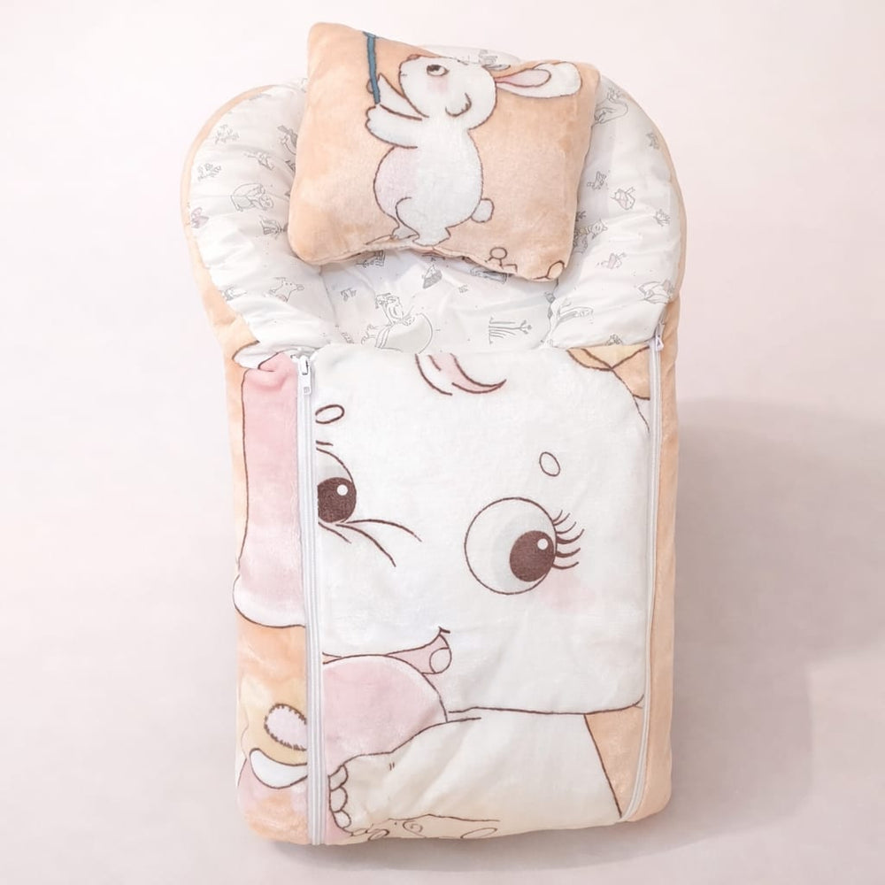 Kidzo Baby 7-Pcs Bed Set Panel Print