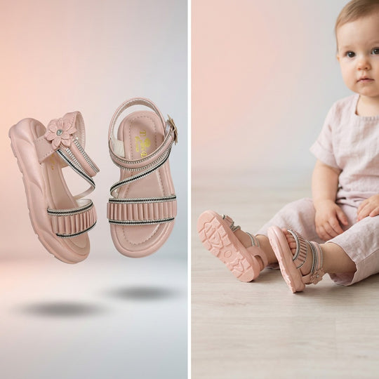 SHINY STRAP BABY SANDLE