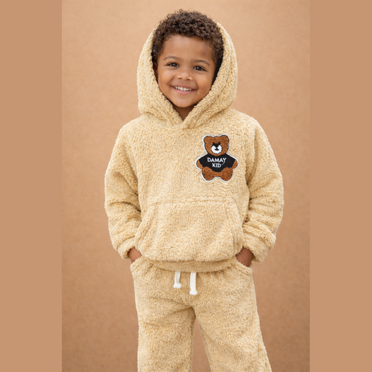 Baby Winter Fleece Hoodie Set
